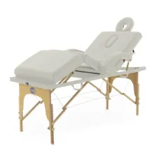 Массажный стол складной деревянный Med-Mos JF-Tapered 4-х секционный – Универсальность и комфорт для профессионалов